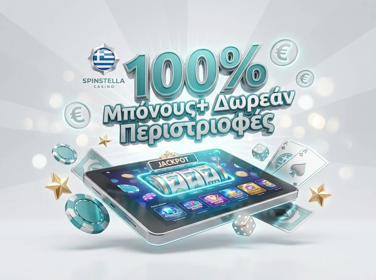 100% Μπόνους+ Δωρεάν Περιστροφές